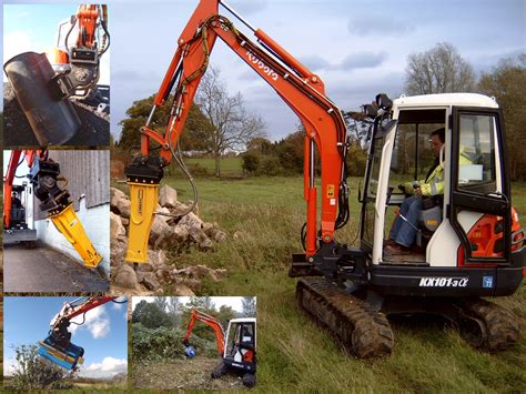 homemade mini excavator mower|kubota mini excavator mower attachment.